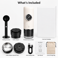 Machine à expresso portable mini Sinowin 3 en 1 alimentée par USB, type C, pour voyage, à capsules