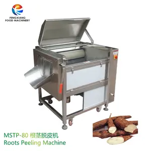 Automatic Cassava Processing Peeler Washing Peeling Peeled Machine For Cassava