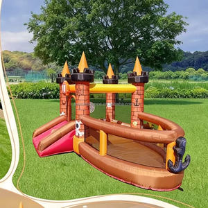 Trampolín Inflable de Alta Calidad con Diseño de Barco Pirata, Cama Elástica Impermeable de PVC, Castillo Inflable para Niños, Perfecto para Fiestas - Product Image 6