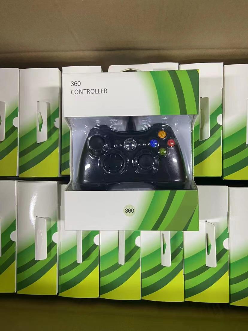 Xbox 360 console/pc exclusive wired-black with packaging