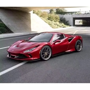 Kit carrosserie complet en fibre de carbone sèche <span class=keywords><strong>Novitec</strong></span> pour Ferrari <span class=keywords><strong>F8</strong></span> : lèvre avant, capot, garniture de sortie d'air, jupes latérales, lèvre arrière et aileron. - Product Image 3