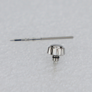Couronne de montre 6,0 mm en acier inoxydable 316L poli brillant, à visser, taille SKX007, pour mouvements NH34 NH35 NH36, 20 ATM - Product Image 2