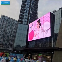 Werbung Veröffentlichen Outdoor Voll farbe SMD 3mm 4mm 5mm Video Wand paneel LED Außen anzeige