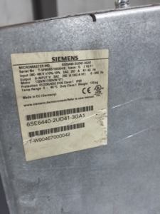 6SE6440-2UD41-3GA1 Micromaster 440 PLC de 132 kW - Product Image 4