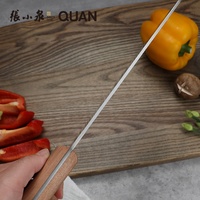 Couteau de chef chinois de 8 pouces avec manche en palissandre Couteau de couperet à viande végétale Couteau de cuisine antirouille pour la cuisine