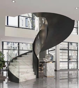 Escalera <span class=keywords><strong>de</strong></span> caracol helicoidal, <span class=keywords><strong>escaleras</strong></span> <span class=keywords><strong>de</strong></span> Loft, <span class=keywords><strong>diseño</strong></span> moderno para interiores con balaustrada - Product Image 6