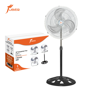 Ventilateurs électroménagers 45W, ventilateur sur pied haute vitesse, hauteur réglable, ventilateur industriel - Product Image 1