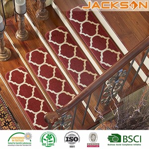 Tapis rétro décoratif antidérapant pour escaliers, imprimé Machine 100% Polyester, importé de l'allemagne, CN;SHN PT306 - Product Image 3