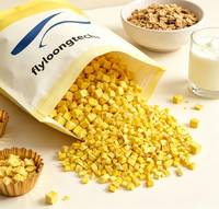 Groothandel Bulkverpakking Gedroogde Mango Blokjes, Knapperige Gedroogde Mango Kubussen, Natuurlijk Gedroogd Fruit voor Bakken en Ontbijtgranen