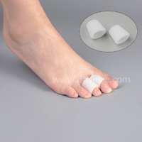Manchons de protection et coussinets pour orteils, fabriqués en usine OEM, pour la correction des hallux valgus, des doigts en marteau, des callosités, des cors et des ampoules
