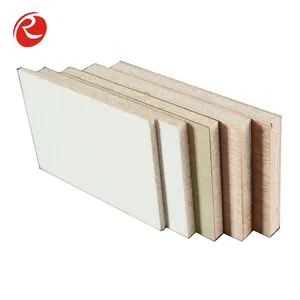 teak plywood 3mm White Surface Melamine Plywood Sheets linyi plywood