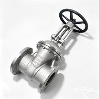 Vanne à opercule en acier inoxydable 2"/3"/4"/6" DN50/DN80/DN100/DN150 316L/304/CF8M/17-4PH Classe 150 Filetage NPT OS&Y