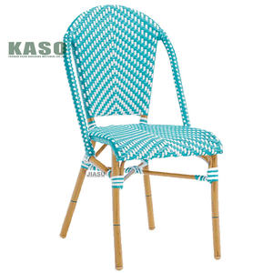 Balcony Aluminum Wicker Dining <strong>Chairs</strong> <strong>Dinning</strong> Seat Metal Beach Cane Beach Woven Roped <strong>Ratan</strong> Patio Outdoor Rattan Garden <strong>Chair</strong> - Product Image 2