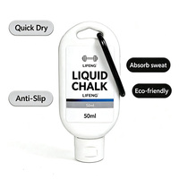 Craie liquide antidérapante 50 ml au carbonate de magnésium pour la musculation, l'escalade, avec logo personnalisé