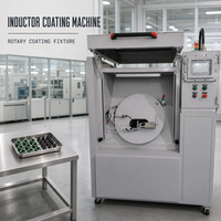 Machine de revêtement magnétique pour composants électroniques, application de revêtement par pulvérisation avec personnalisation automatique pour différentes formes