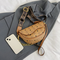 Sacs à main de style marque célèbre en gros, sac messager de luxe pour femme de marque célèbre, sac à bandoulière vintage imprimé en PU