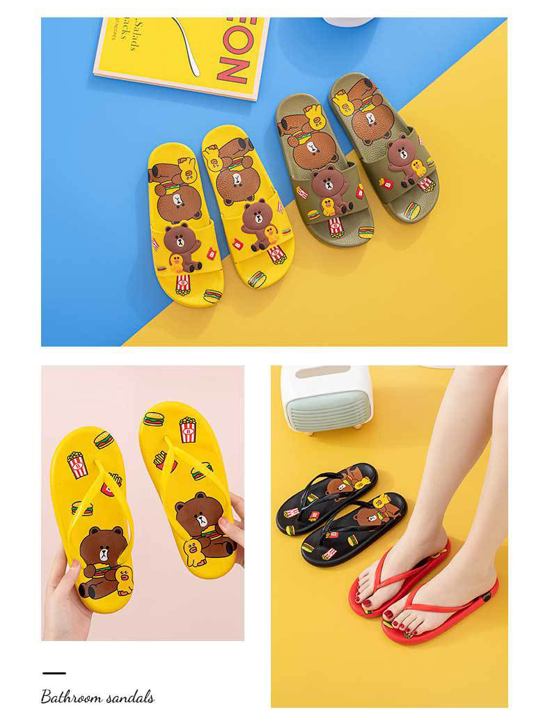 Summer PVC Beach Filp Flops Non-slip Slippers Flat Sandals Women Custom Slippers Manufacturer