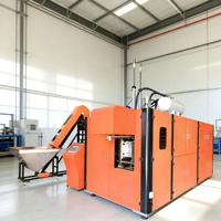 Nouvelle machine de soufflage PET automatique 2025 à succès, 500 ml-5 L, 2 cavités, avec pompe rotative Airtac et moteur PLC Mitsubishi, haute qualité Petplus