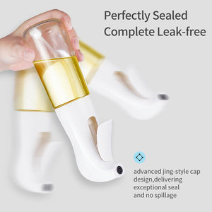 Bouteille pulvérisateur d'huile de cuisson en verre transparent réutilisable de 160 ml et 180 ml pour cuisine, barbecue, salade, huile d'olive et vinaigre – Vente en gros - Product Image 6