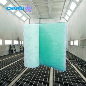 Cabina de pintura Filtro de aire Cabina de pintura Filtro de suelo Parada de pintura Fábrica de China Filtro de suelo de fibra de vidrio - Product Image 1