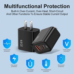 Station de charge rapide, double ports USB-C PD + USB, compatibilité universelle pour tous vos appareils - Product Image 3