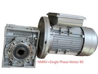 Réducteur à vis sans fin compact 220V robuste et durable, moteur monophasé pour l'automatisation industrielle