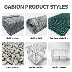 Gabbione <span class=keywords><strong>per</strong></span> Muro di Contenimento 2x1x1m, in Filo di Ferro Zincato e Rivestito in PVC, Saldato a Caldo, <span class=keywords><strong>per</strong></span> Protezione di Pendii - Product Image 6