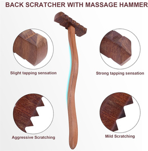 En iyi babalar günü hediyeleri 16 ''geri Scratcher cilt üzerinde nazik hiçbir çizik işaretleri anti-kaşıntı ahşap geri çekiç bırakın - Product Image 6