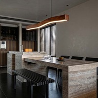 Lustres et suspensions LED minimalistes à hauteur réglable de style nordique pour comptoir de bar, salle à manger, salle de lecture