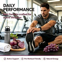 OEM/ODM Bonbons à mâcher à la racine de betterave pour l'énergie et l'endurance, riches en nitrate, L-citrulline, vitamine B12, booster d'oxyde nitrique avant l'entraînement