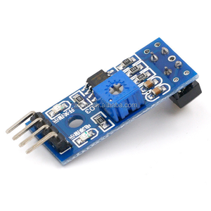 โมดูลติดตามรถ <span class=keywords><strong>TCRT5000</strong></span>โมดูลเซ็นเซอร์ตรวจจับสิ่งกีดขวางระบบอินฟราเรดสวิตช์ออปโตอิเล็กทรอนิกส์ - Product Image 1