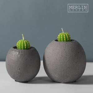 Vaso in <span class=keywords><strong>Ceramica</strong></span> Naturale Minimalista Moderno Merlin Living, Portacandele in Stile Nordico, <span class=keywords><strong>Piccoli</strong></span> <span class=keywords><strong>Vasi</strong></span> in Porcellana per Fiori - Product Image 4