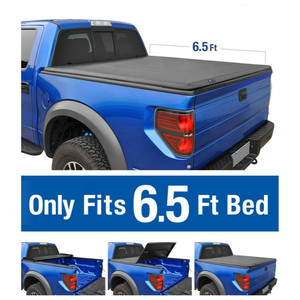 Custom Pick up Truck Soft Vinyl Tri Fold <strong>Tonneau</strong> <strong>Cover</strong> for 09-14 <strong>Ford</strong> F150 5.5 6.5ft Truck Bed <strong>Tonneau</strong> <strong>Cover</strong> - Product Image 5