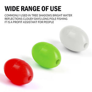 Nouveau 1000 pièces/sac perles métalliques lumineuses Fluorescent plastique mer pêche leurre espace haricot <span class=keywords><strong>nuit</strong></span> perle perles accessoire - Product Image 5