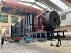 Four de carbonisation à pyrolyse en acier inoxydable entièrement automatique à moteur continu à prix compétitif - Product Image 3