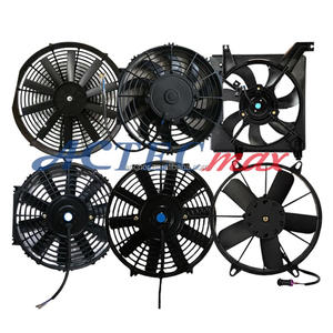 80W 12 Inch Thẳng Lưỡi Phổ Tự Động AC Điện Làm Mát <span class=keywords><strong>Fan</strong></span> 12V Xe <span class=keywords><strong>Fan</strong></span> Cho Tản Nhiệt Ac.117.004 Làm Mát Không Khí Hệ Thống Các Bộ Phận - Product Image 4