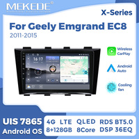MEKEDE X10 X20 X30 X40 UIS7865 8+128G QLED AKM DSP CarPlay sans fil Android Auto pour Geely Emgrand EC8 2011-2015
