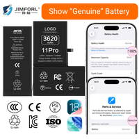 Batería de Repuesto para iPhone 11 Pro Max, Diagnóstico de Fábrica, 100% de Salud, con Certificado PSE