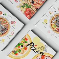 Boîtes à pizza rectangulaires simples personnalisées Boîtes de poche à pizza à emporter en aluminium et en papier pour la nourriture pour la restauration