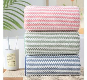 Wholesale <b>Large</b> Adult Soft Coral Fleece 21-Strand Square Bath <b>Towel</b> Quick-Drying Absorbent Pineapple Cotton 70x140cm Home - Product Image 4