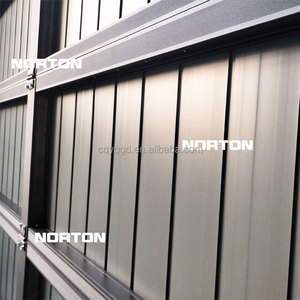 <span class=keywords><strong>Porte</strong></span> <span class=keywords><strong>de</strong></span> <span class=keywords><strong>garage</strong></span> <span class=keywords><strong>pliante</strong></span> verticale à portes grillées <span class=keywords><strong>Porte</strong></span> <span class=keywords><strong>de</strong></span> <span class=keywords><strong>garage</strong></span> sectionnelle à lattes en aluminium encastrée - Product Image 6