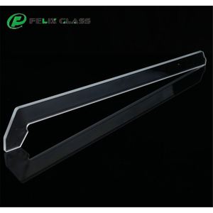 Verre trempé découpé au laser sur mesure, transparent et de forme irrégulière - Product Image 3