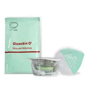 Glowskin O CO2 Oxygen Pods Bubble Skin Rejuve nation Straffung Glänzendes und Peeling-Gel für Oxygen Facial Machine