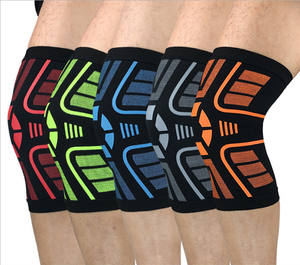 Haute élasticité Compression Genouillère Genouillère Manches - Product Image 1