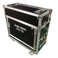 Étui de transport personnalisé pour console de mixage numérique Allen Heath SQ6 avec support pour ordinateur portable
