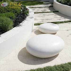 Nuevo Taburete de Piedra Mágica GRC, Muebles de Jardín para Exteriores - Product Image 5