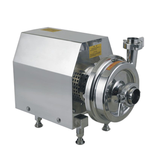Pompe centrifuge sanitaire industrielle en acier inoxydable 316, débit de 130 m³/h, hauteur de refoulement max. de 70 m, pour la transformation alimentaire et des boissons - Product Image 6