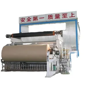 Factory Price 1575mm Completely Whole Line Equipment for Kraft Paper Production Manufacturing Machines