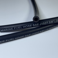 Tuyau de carburant marin NBR 1/4" 6mm à faible perméabilité, conforme SAE J1527 ISO7840, pour équipement de navires, qualité supérieure usine