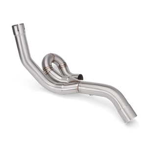 Tube d'échappement sport Shiver750 pour <span class=keywords><strong>Aprilia</strong></span> Shiver 750/GT <span class=keywords><strong>Dorsoduro</strong></span> 750/<span class=keywords><strong>Factory</strong></span> 2008-2017 – Tube intermédiaire de moto - Product Image 1